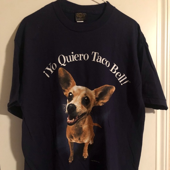 taco bell chihuahua shirt